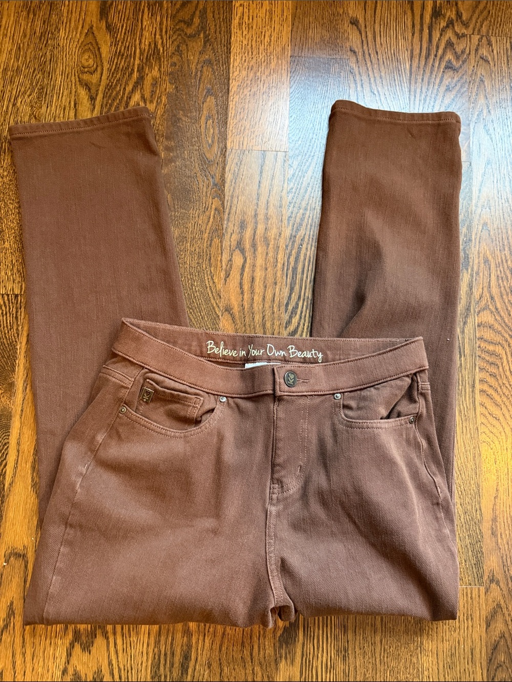 Belle by Kim Gravel Stretch Jeans - Classic Straight Fit